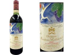 シャトー・ムートン・ロートシルト1982年　Chateau Mouton Rothschild