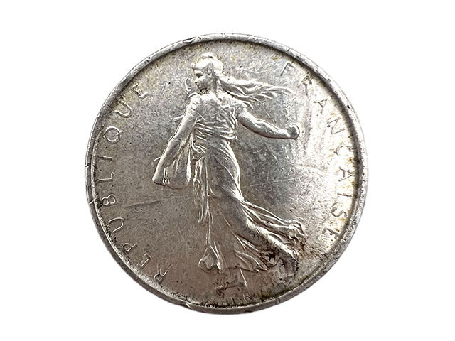 フランス 旧通貨 5フラン 銀貨 1962年 マリアンヌ ワイン通販
