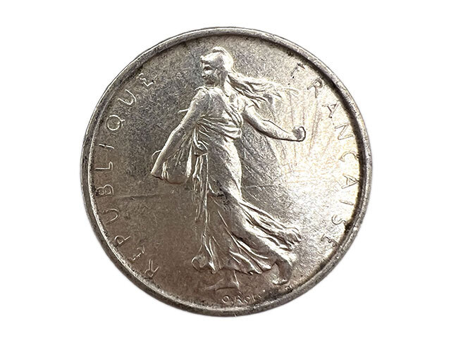 フランス 旧通貨 5フラン 銀貨 1965年 マリアンヌ ワイン通販