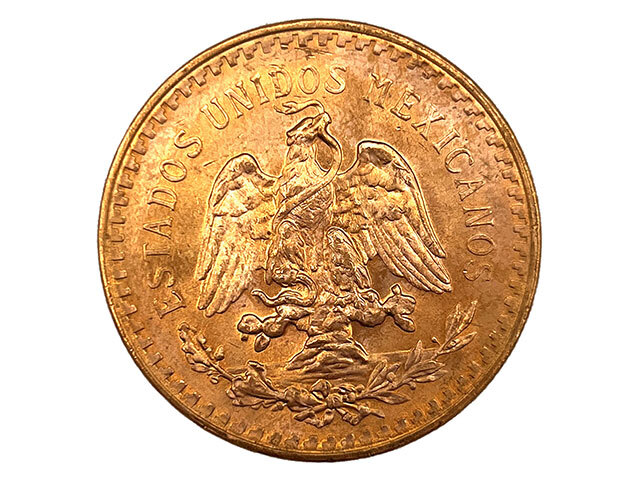 メキシコ 50ペソ K21.6金貨 1947年銘 勝利の女神 センテナリオ