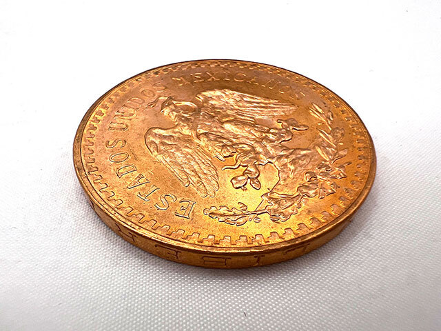 メキシコ 50ペソ K21.6金貨 1947年銘 勝利の女神 センテナリオ