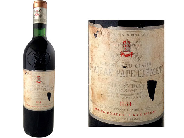 シャトー・パプ・クレマン1984年 Château Pape Clément 1984年