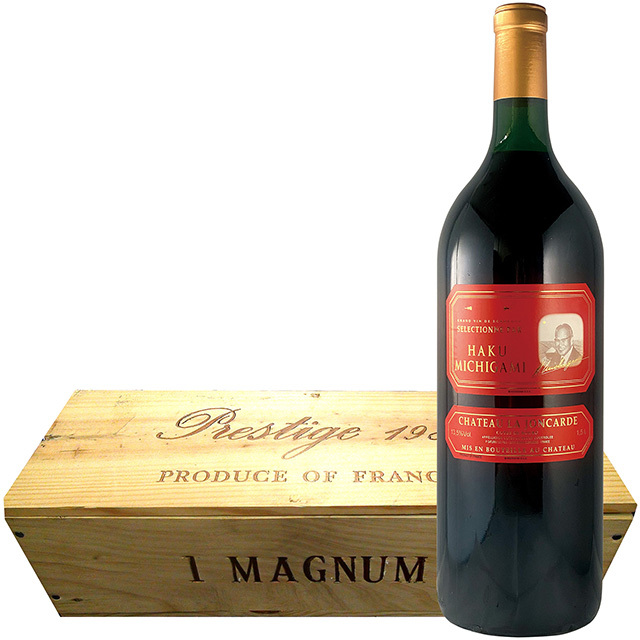 【木箱入り】シャトー・ラ・ジョンカード赤ラベル1989年 マグナム 1500ml【フランス・ボルドーAOC/赤ワイン/フルボディ】