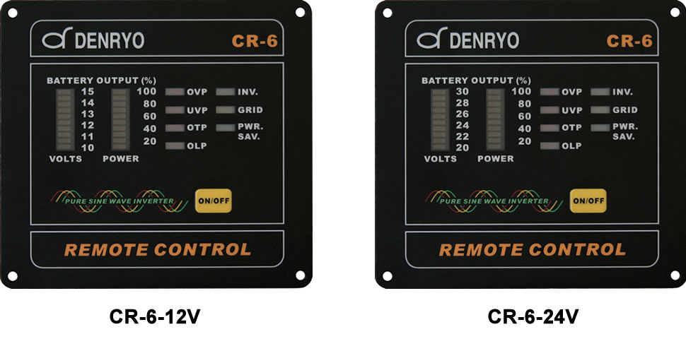 DENRYO　電菱　リモートコントローラ　CR-6-12V