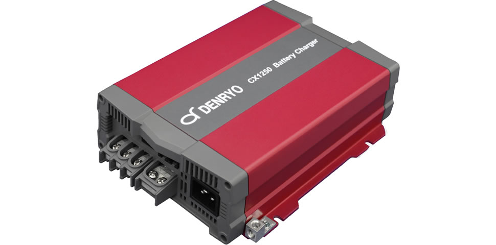 DENRYO　電菱　12Vバッテリー充電器　CX1250　最大充電電流50A