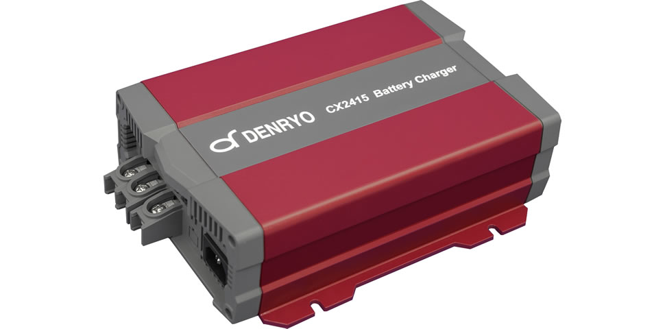 DENRYO　電菱　24Vバッテリー充電器　CX2415　24V入力　最大充電電流15A