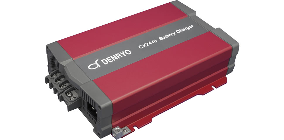 DENRYO　電菱　24Vバッテリー充電器　CX2440　24V入力　最大充電電流40A