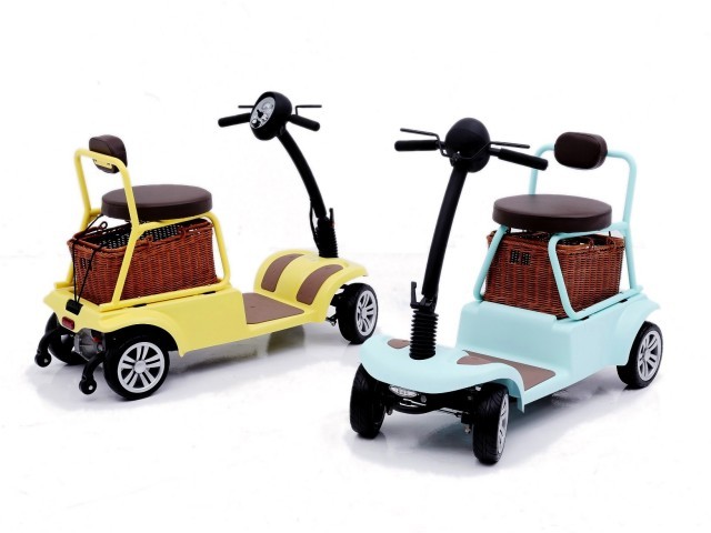 お買い物に便利な電動カート シニアカー おさんぽev とれ蔵