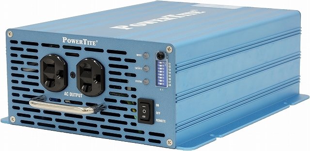 未来舎 堅牢小型DC-AC正弦波インバーター VF1007A-12VDC 1000W出力 業務用