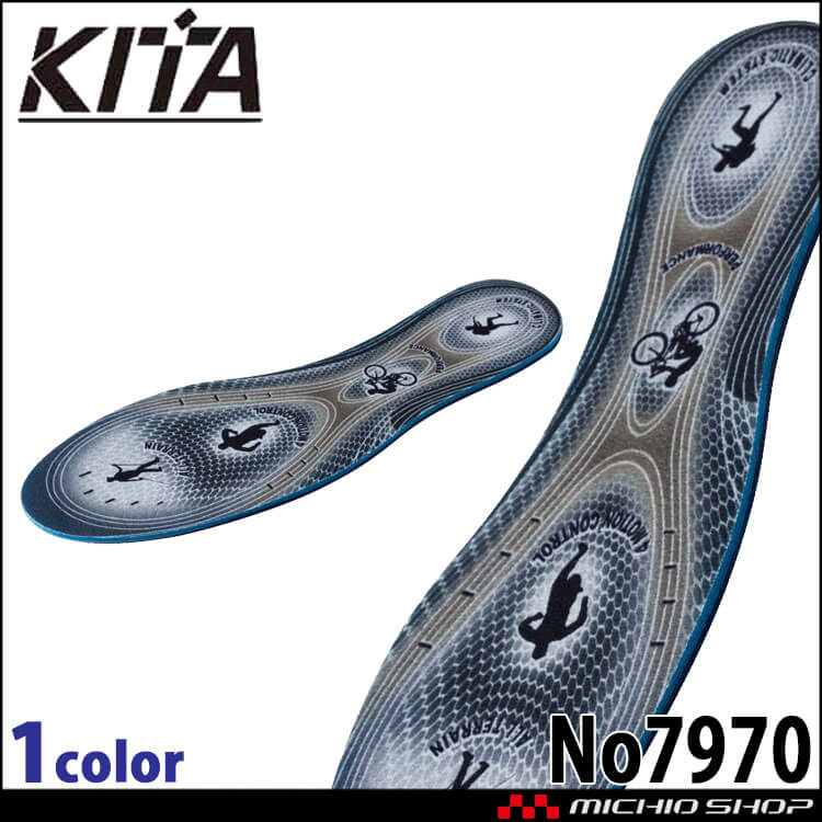抗菌・防臭ジェルインソール No7970 KITA 喜多