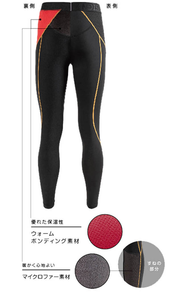 インナー TSDESIGN ロングパンツ 83220 タイツ コンプレッション