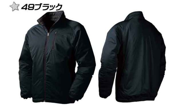 防寒着 作業服 KURODARUMA クロダルマ 中綿ブルゾン 54235 秋冬｜作業