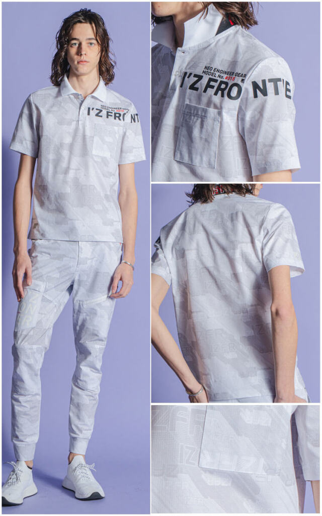 アイズフロンティア P.A.ストレッチ半袖ポロシャツ 515｜作業服・作業