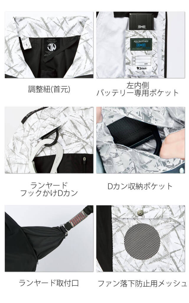 空調服 Jawin ジャウィン 半袖ブルゾン(ファンなし) 54160 自重堂