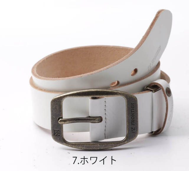 アイズフロンティア リアルレザーワンピンベルト 作業服 作業着の総合通販専門店 ミチオショップ