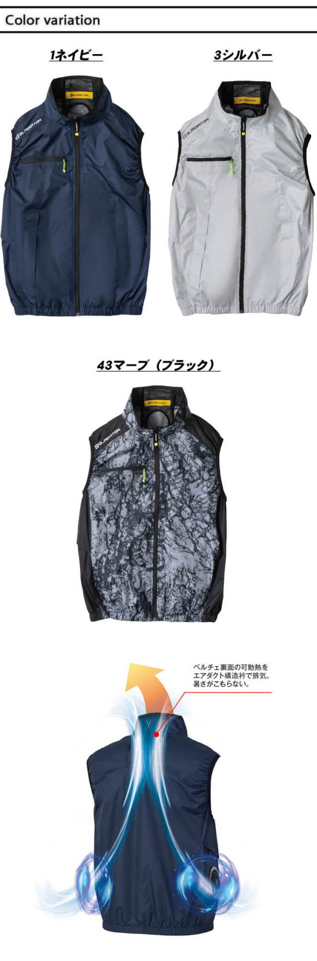 コーコス信岡 空調服 XL 迷彩ベスト ペルチェ ファン バッテリー付 ボルトクール ペルチェ空調ベスト+ファンバッテリーフルセット G-2039
