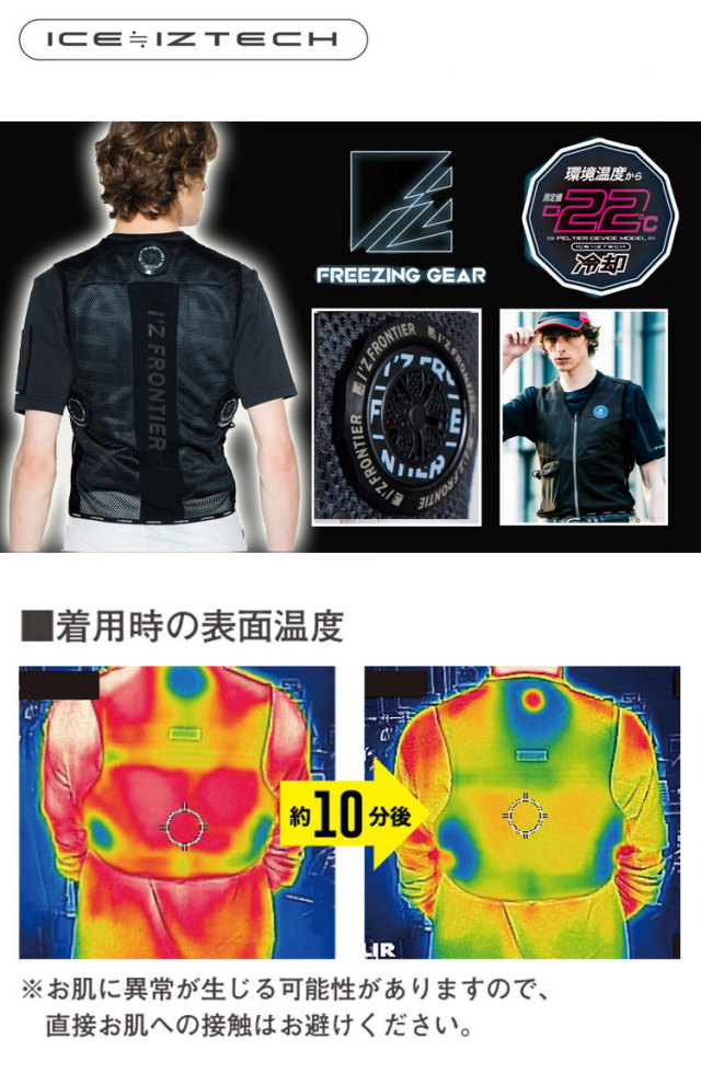 アイズフロンティア お洗濯替え用 メッシュベスト 単品 | 空調服 