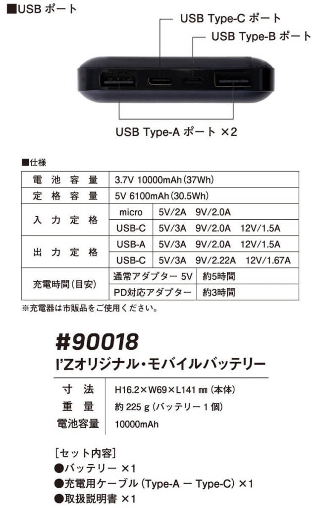 アイズフロンティア 冷却ウェア ペルチェ専用ジャケット＆ペルチェ