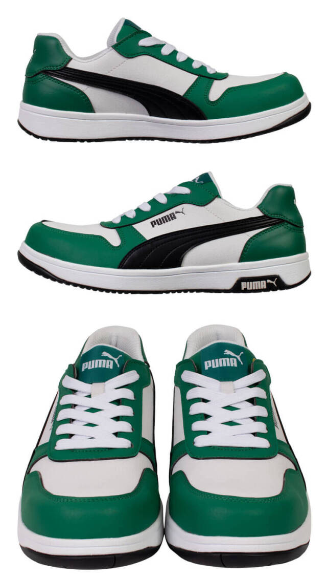 お歳暮 2025 安全靴 PUMA プーマ FRONTCOURT LOW 64208.0 64209.0 軽量 スノーボード