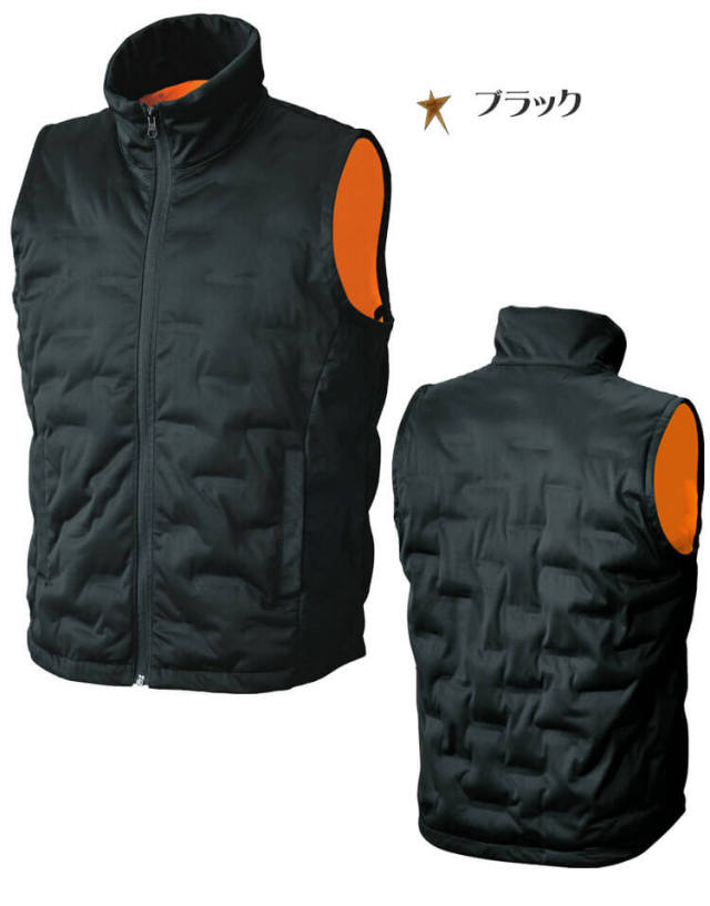 防寒服 シンメン S-HEAT シームレスベスト＋電熱ヒーターセット