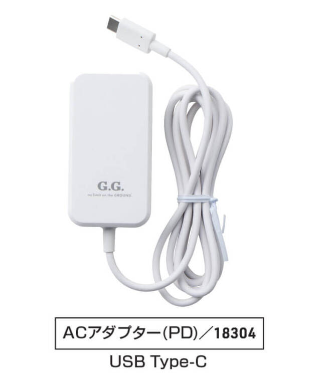 SOWA 桑和 ACアダプタ 充電器 18304 G.GROUND | 空調服 ファン付き作業