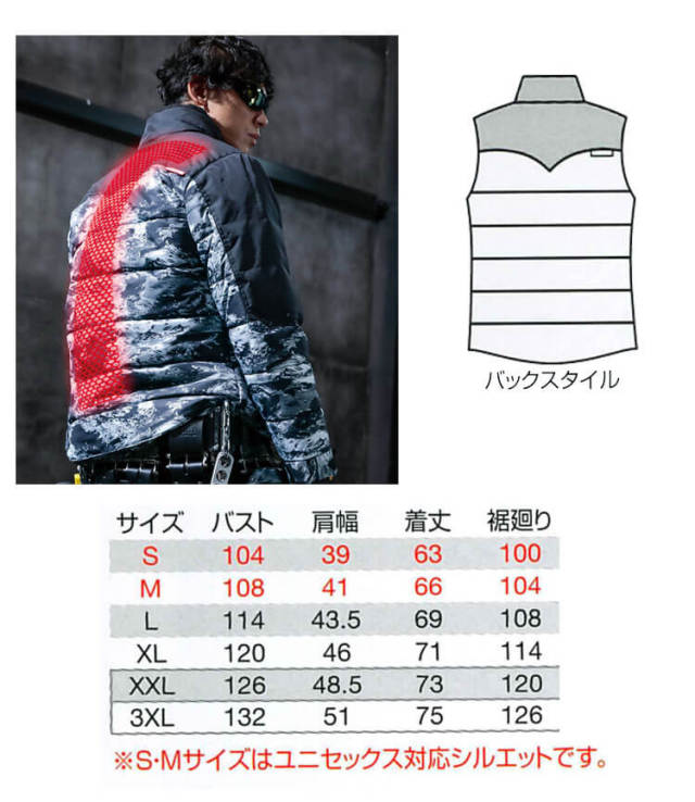 防寒服 バートル BURTLE サーモクラフト 防寒ベスト（ユニセックス）(単品) 5024 THERMOCRAFT 防寒服 サーモクラフト の通販なら、作業服を販売ミチオショップ