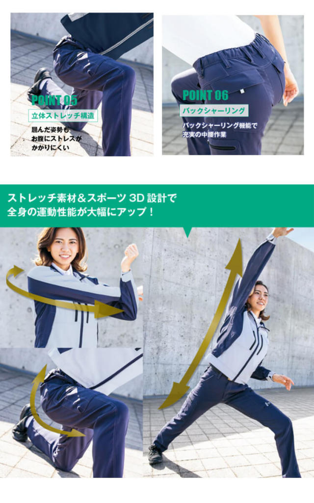 男性に人気！ AITOZ AZ-9151｜作業服・作業着の総合 カーゴパンツ アイトス パンツ