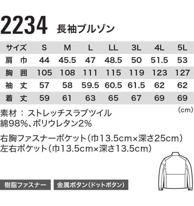 【最終値下げ】未使用！RIKACO着用ミリタリーブルゾン エコ帯電防止 男女ペア半袖ブルゾン RC－S586 上 アース