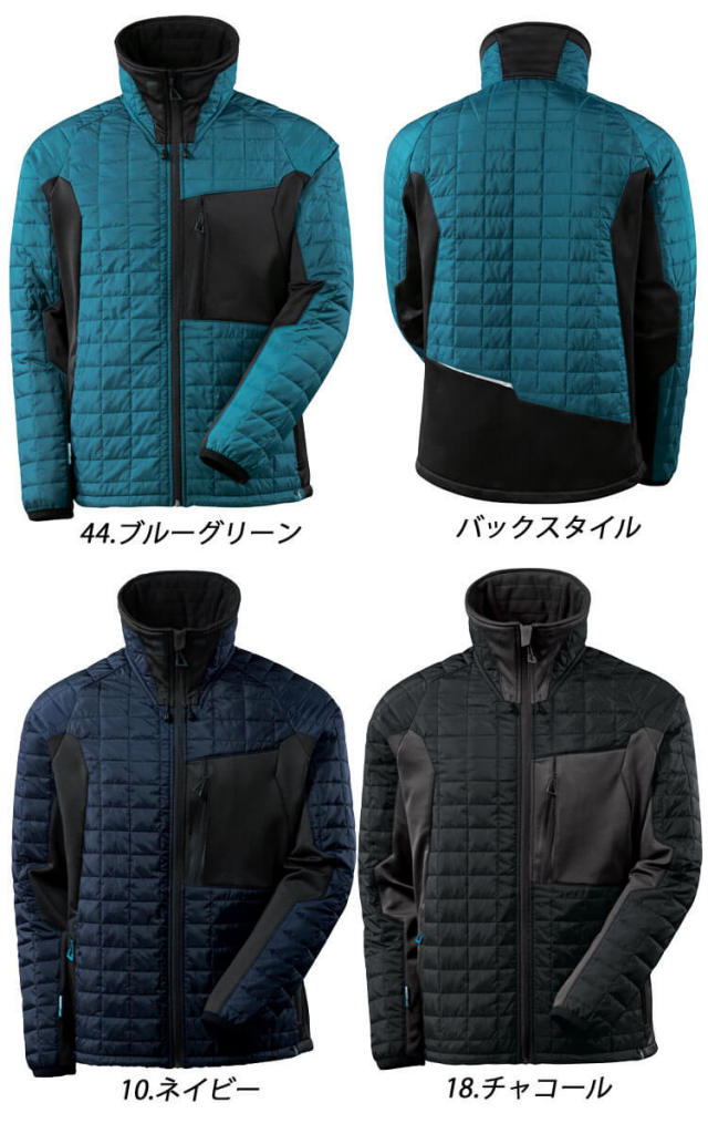 作業服 軽防寒 キルトジャケット 17115 マスコット MASCOT 旭蝶繊維 秋冬