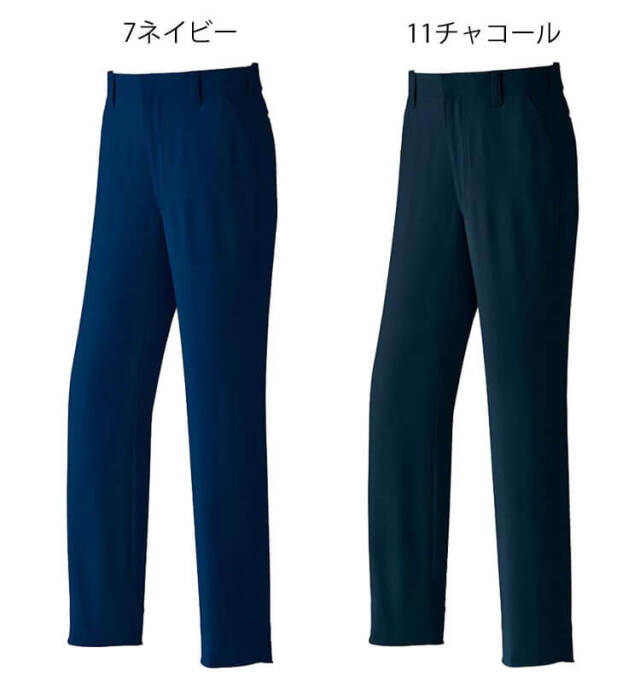 もっちページ アサヒチョウ asahicho 旭蝶 ノータックパンツ 881 作業服 ストレッチ