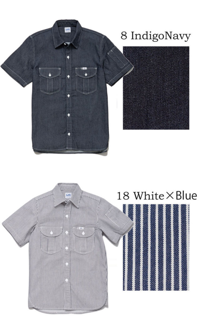 LeeLWS46002メンズワーク半袖シャツ｜作業服・作業着の総合通販