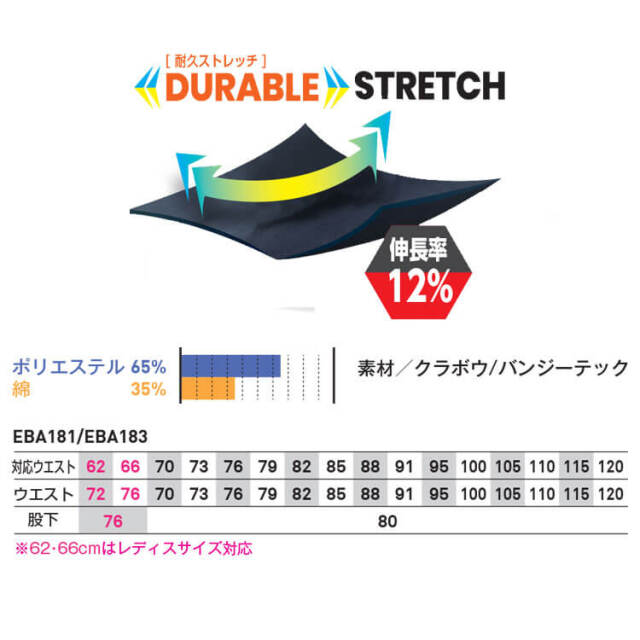 作業服 EARLY BIRD arno アーリーバードアルノ ノータックパンツ