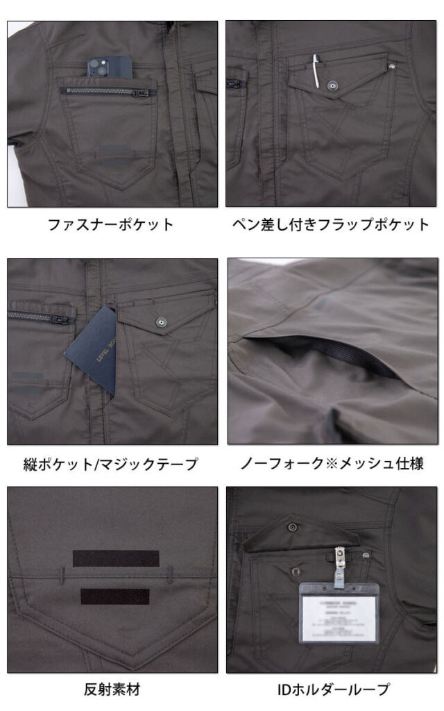 作業服 EARLY BIRD ARNO アーリーバード・アルノ 半袖ジャケット