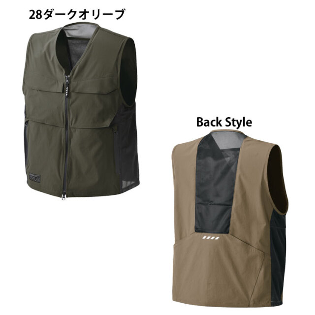 シンメン SHINMEN S-ICE 4WAY ストレッチアイスポケットベスト