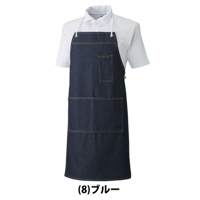 SOWA 桑和 エプロン(首掛け) 前掛け デニム 10021 作業服 作業着 DIY
