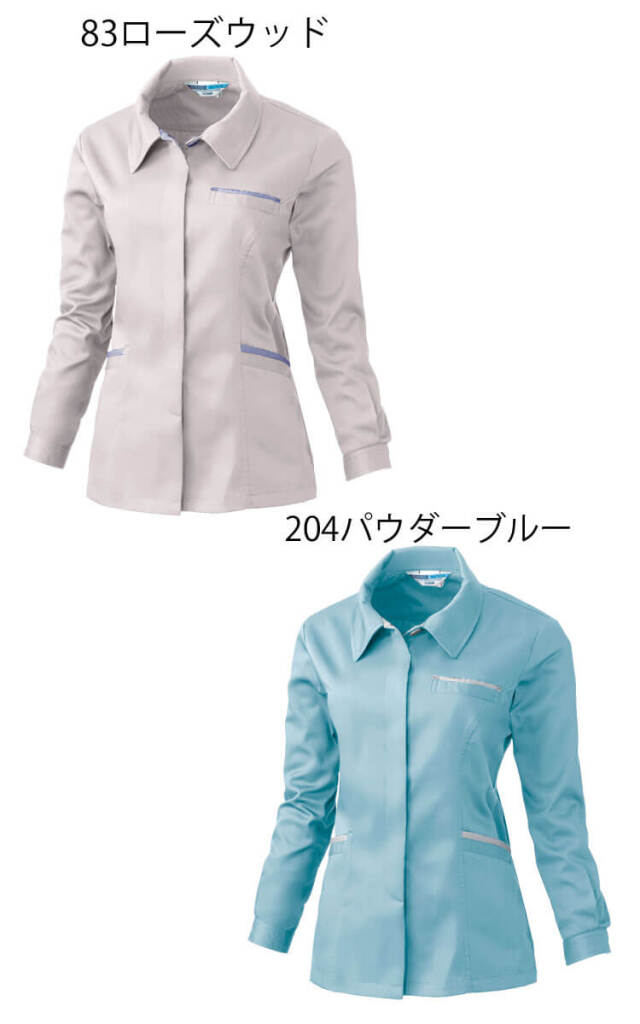 SOWA 桑和 レディース長袖スモック 424 作業服 作業着 春夏 制電