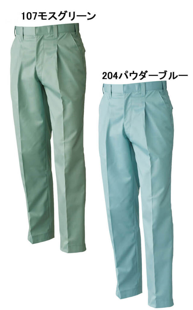 SOWA 桑和 ワンタックスラックス 4339 作業服 作業着 秋冬 制電性