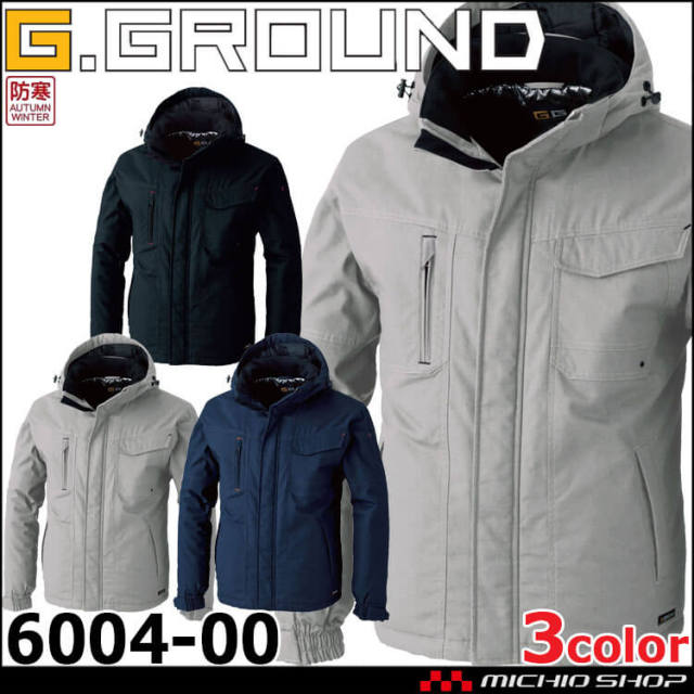 防寒服 桑和 SOWA 防寒ブルゾン 6004-00 作業服 秋冬 G.GROUND ジー