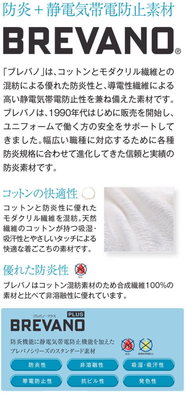 SOWA 桑和 難燃長袖シャツ 6052-02 防炎 作業服 作業着 通年｜作業服