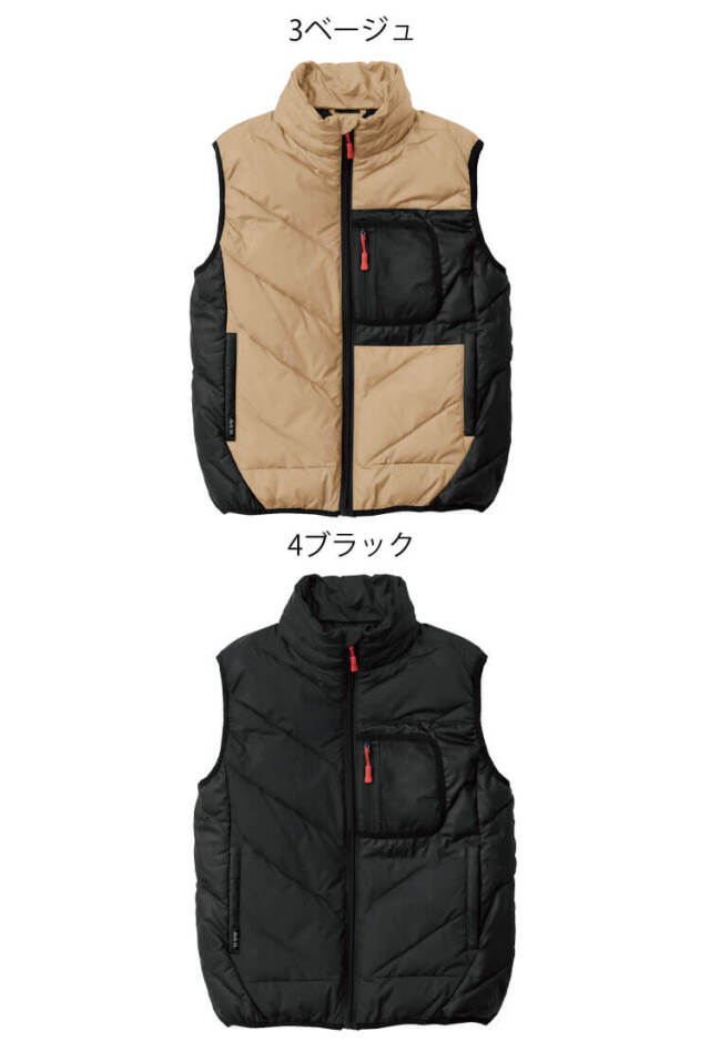 防寒着 桑和 SOWA 防寒ベスト 8144-06 軽量 秋冬｜作業服・作業着の