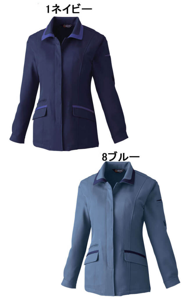 SOWA 桑和 レディース長袖スモック 9222 作業服 作業着 秋冬 制電性