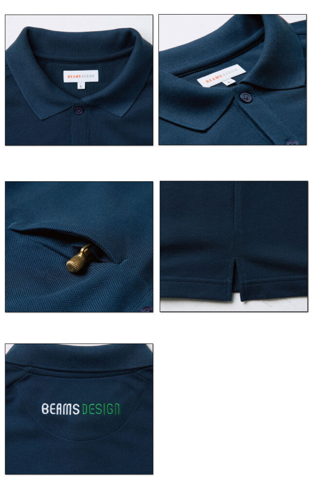 SOWA 桑和 BEAMS DESIGN(ビームス デザイン) 半袖ポロシャツ