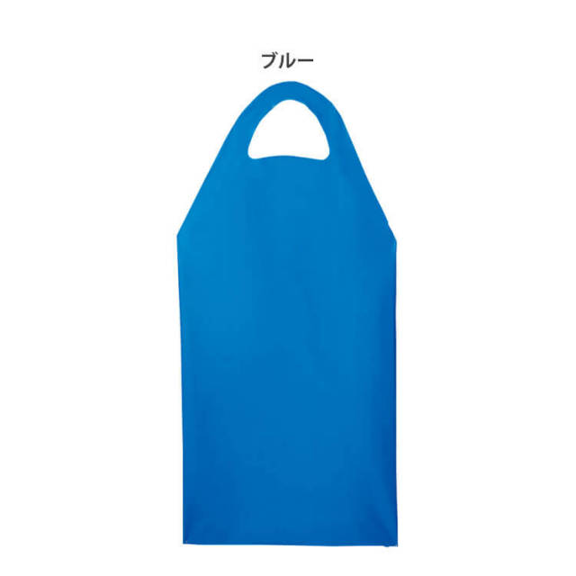 食品工場 ハトメなし 無縫製エプロン 4449 防水 耐油｜作業服・作業着