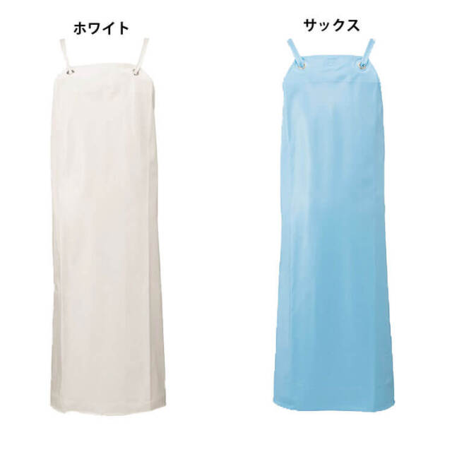 食品工場 たすき掛け式 エプロン(タフライトソフト) TL1511 TL1513