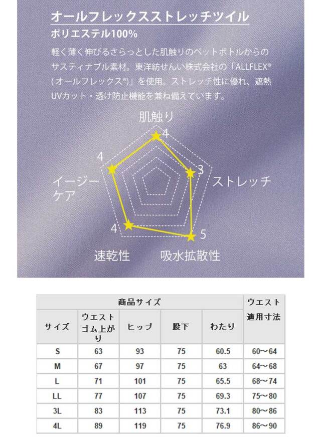 PANTONE パントン レディスパンツ 6022SC 医療 介護 看護 制服 FOLK