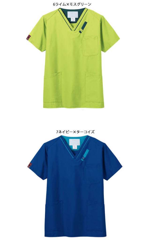 医療 介護 看護 制服 FOLK フォーク PANTONE パントン スクラブ 男女