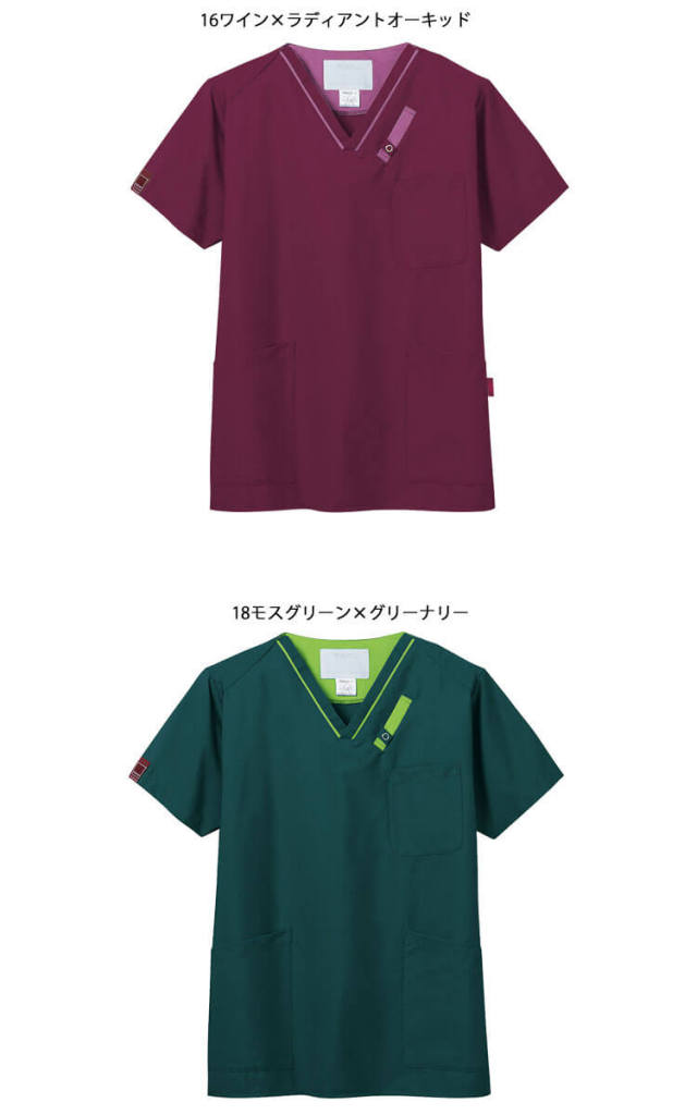 医療 介護 看護 制服 FOLK フォーク PANTONE パントン スクラブ 男女