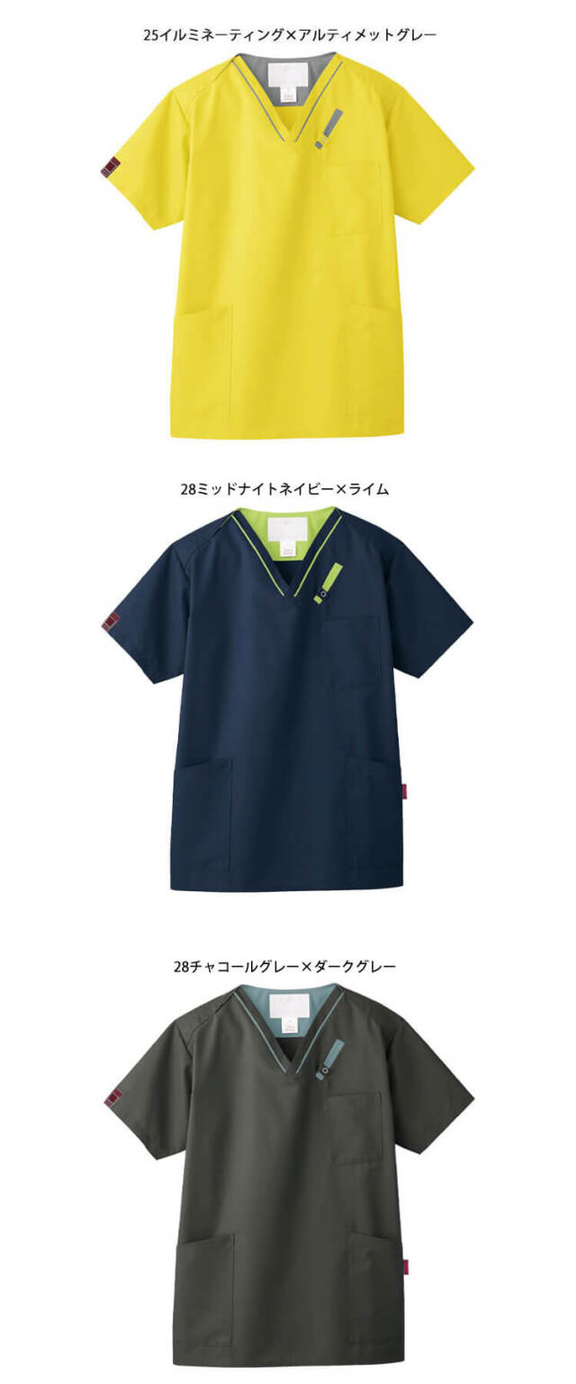 医療 介護 看護 制服 FOLK フォーク PANTONE パントン スクラブ 男女