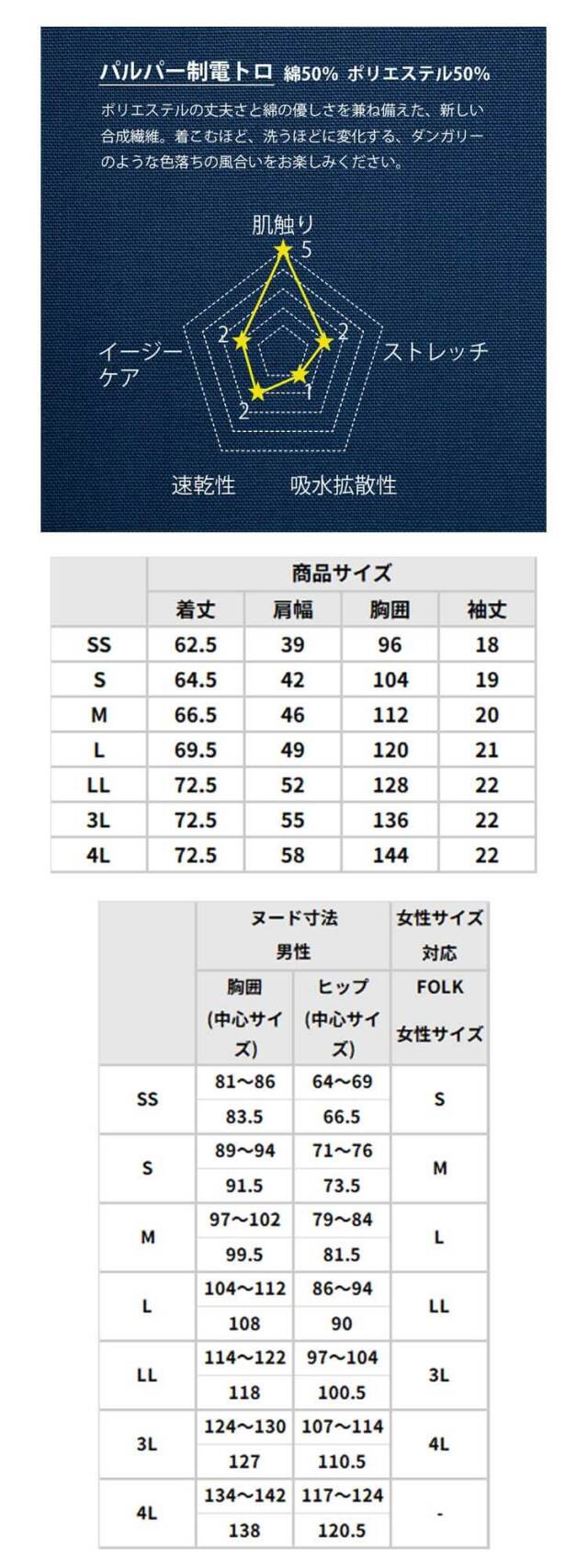 医療 介護 看護 制服 FOLK フォーク Dickies ディッキーズ 男女兼用