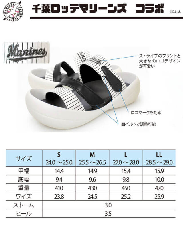 リゲッタカヌー RegettaCanoe 千葉ロッテマリーンズコラボ
